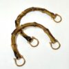 BAMBU GÖRÜNÜMLÜ AKRİLİK UÇLARI DEMİRLİ SAP 13 CM